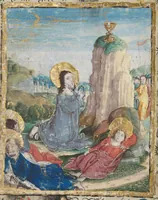 An illustration from Prayer book for Countess Anna von Montfort-Wasserburg-Rothenfels (1489)