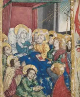An illustration from Prayer book for Countess Anna von Montfort-Wasserburg-Rothenfels (1489)