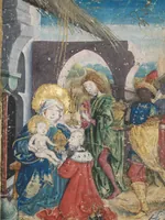 An illustration from Prayer book for Countess Anna von Montfort-Wasserburg-Rothenfels (1489)
