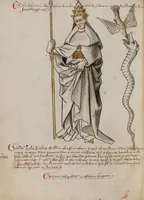 Picture 1 of 14 from Prophecies about the Papacy (1444), leaf 6