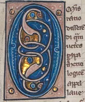 Picture 2 of 3 from Aristotle: The writings on logic (1350), leaf 124