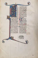An illustration from Aristotle: The writings on logic (1350)