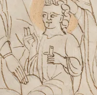 An illustration from Victor Antiochenus (950)