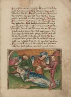 An illustration from Thüring von Ringoltingen, Story of the beautiful Melusine (1471)