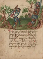 An illustration from Thüring von Ringoltingen, Story of the beautiful Melusine (1471)