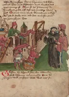 An illustration from Thüring von Ringoltingen, Story of the beautiful Melusine (1471)