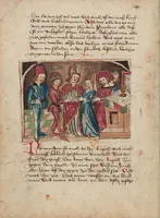 An illustration from Thüring von Ringoltingen, Story of the beautiful Melusine (1471)
