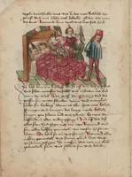 An illustration from Thüring von Ringoltingen, Story of the beautiful Melusine (1471)