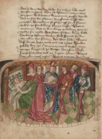 An illustration from Thüring von Ringoltingen, Story of the beautiful Melusine (1471)