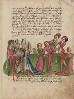 An illustration from Thüring von Ringoltingen, Story of the beautiful Melusine (1471)