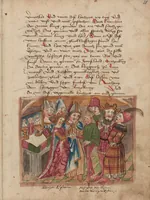 An illustration from Thüring von Ringoltingen, Story of the beautiful Melusine (1471)
