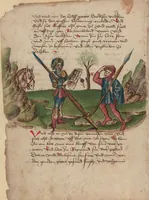 An illustration from Thüring von Ringoltingen, Story of the beautiful Melusine (1471)