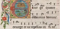 An illustration from Graduale de tempore (1556)