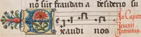 An illustration from Graduale de tempore (1556)