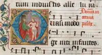 An illustration from Graduale de tempore (1556)