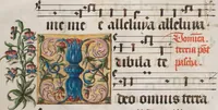 An illustration from Graduale de tempore (1556)