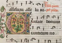 An illustration from Graduale de tempore (1556)
