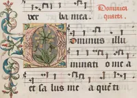 An illustration from Graduale de tempore (1556)