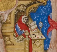 An illustration from Compendium moralium notabilium (1450)