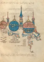 An illustration from Rothschild Pentateuch (1296)