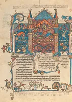 An illustration from Rothschild Pentateuch (1296)