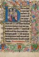 An illustration from Book of Hours (1460)