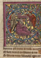 An illustration from Psalter (1240)