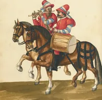 An illustration from Tournament Book (1560)