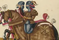 An illustration from Tournament Book (1560)