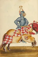 An illustration from Tournament Book (1560)