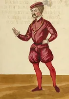 An illustration from Tournament Book (1560)