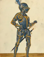 An illustration from Tournament Book (1560)