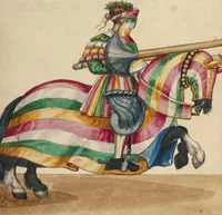 Picture 30 of 104 from Tournament Book (1560), leaf 34