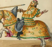 An illustration from Tournament Book (1560)
