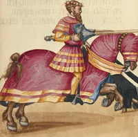 An illustration from Tournament Book (1560)