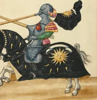 An illustration from Tournament Book (1560)