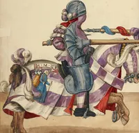 An illustration from Tournament Book (1560)