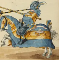 An illustration from Tournament Book (1560)