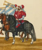 An illustration from Tournament Book (1560)
