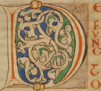 An illustration from De Vita et Conversatione Anselmi Cantuariensis (1140)