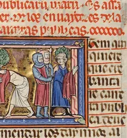 An illustration from Vidal Mayor (1290)