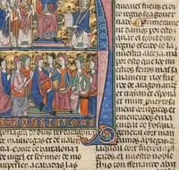 An illustration from Vidal Mayor (1290)