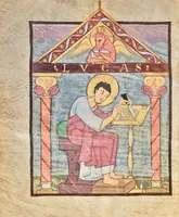 An illustration from Irmengard Codex (1030)