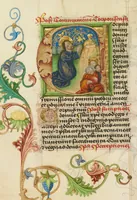 Picture 2 of 14 from Prayer Book (1470), leaf 20
