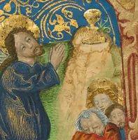 An illustration from Prayer Book (1470)