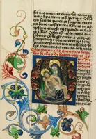 An illustration from Prayer Book (1470)