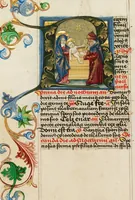 An illustration from Prayer Book (1470)