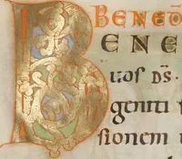 An illustration from Benedictional (1030)