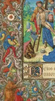 An illustration from Prayer Book of Charles the Bold (1469)