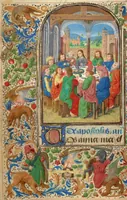 An illustration from Prayer Book of Charles the Bold (1469)
